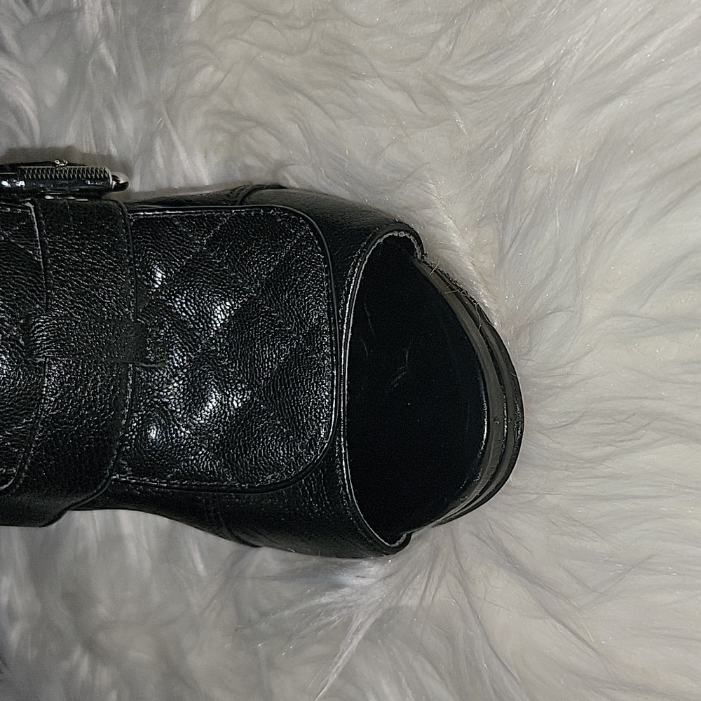 Leather Ankle Boot Heels - image 8